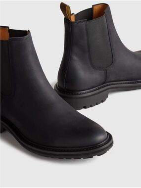 Quince Men's Black Chelsea Boot New no box